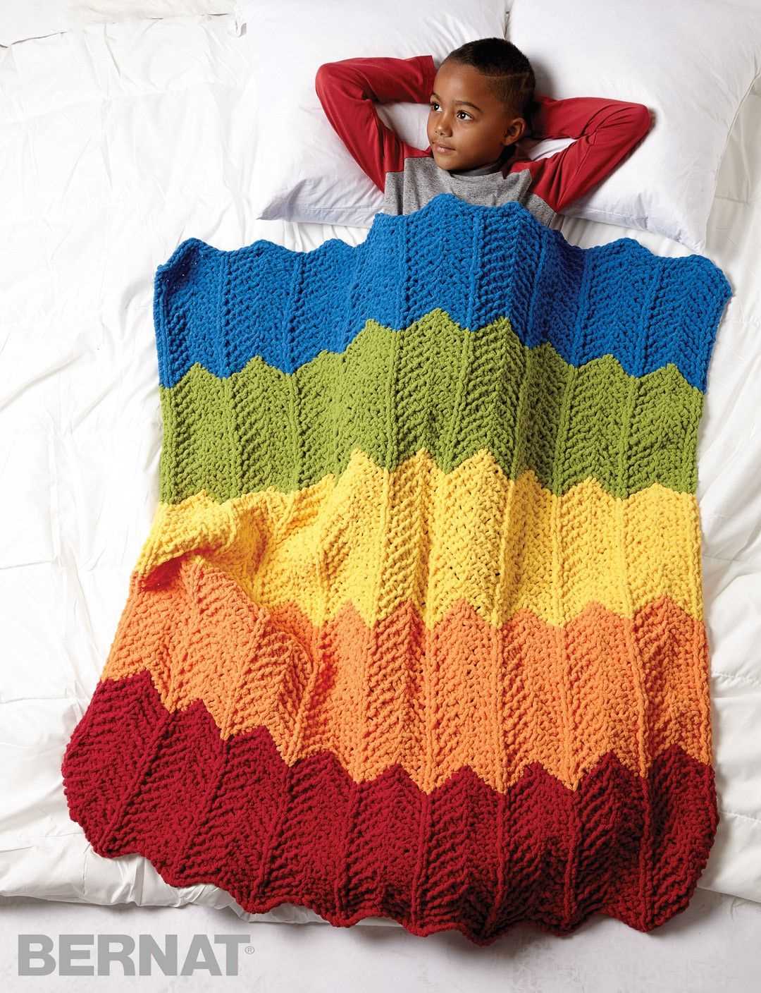 Bernat blanket knitting patterns