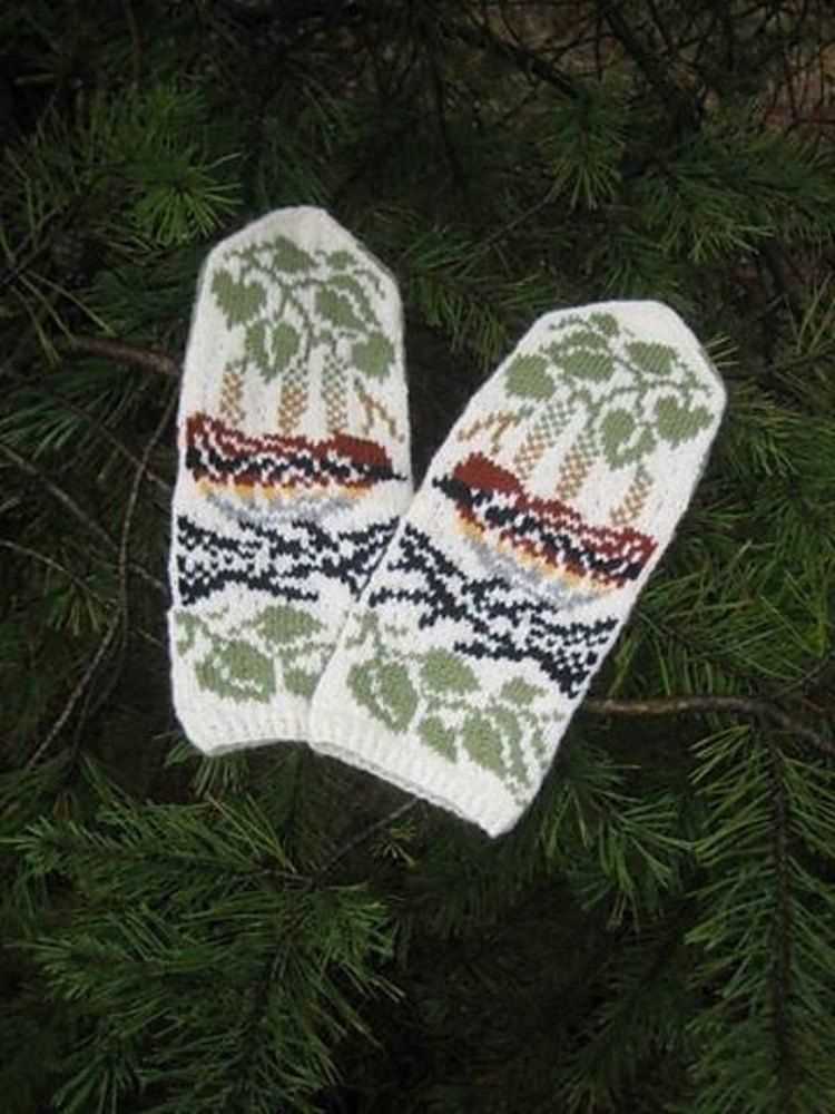 Bernie mittens knitting pattern
