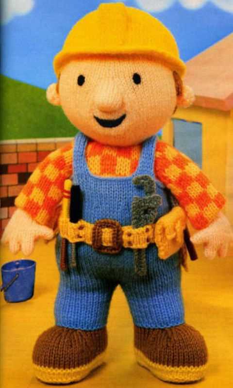 Bob the builder knitting pattern