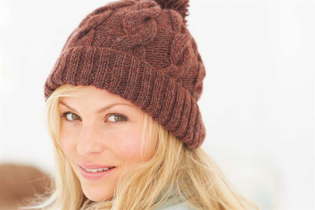 Bobble hat knitting pattern