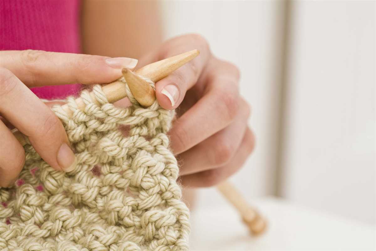 Boucle yarn knit patterns