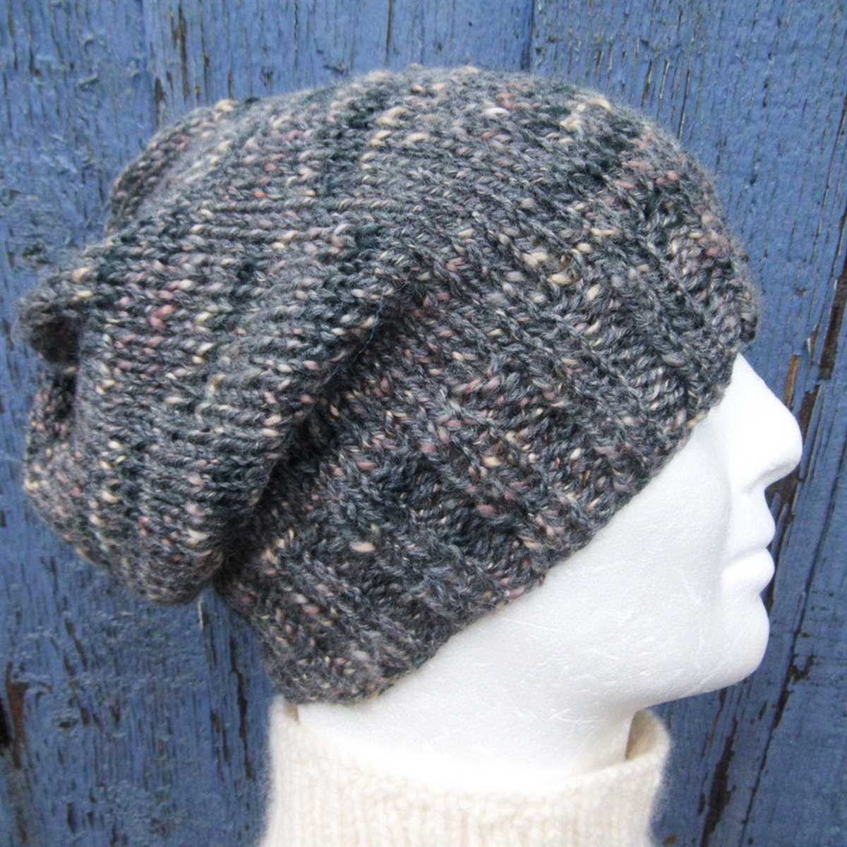 Boyfriend beanie knitting pattern