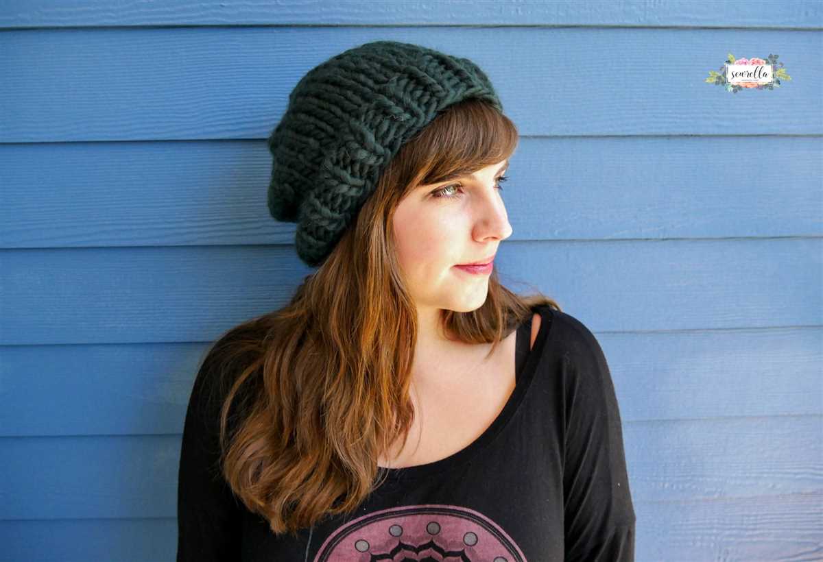 Boyfriend beanie knitting pattern