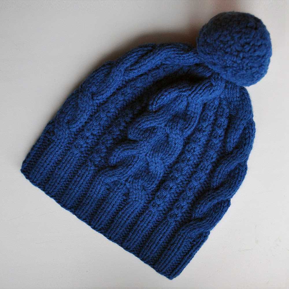 Brain beanie knitting pattern