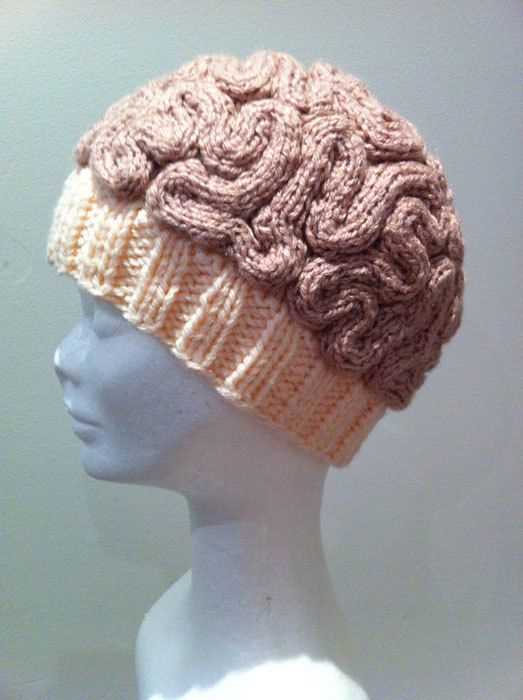 Brain knitting pattern