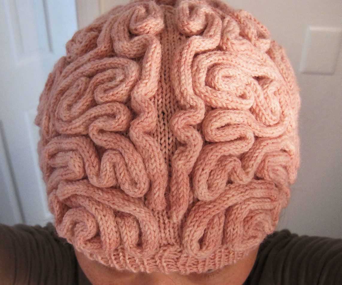 Brain knitting pattern