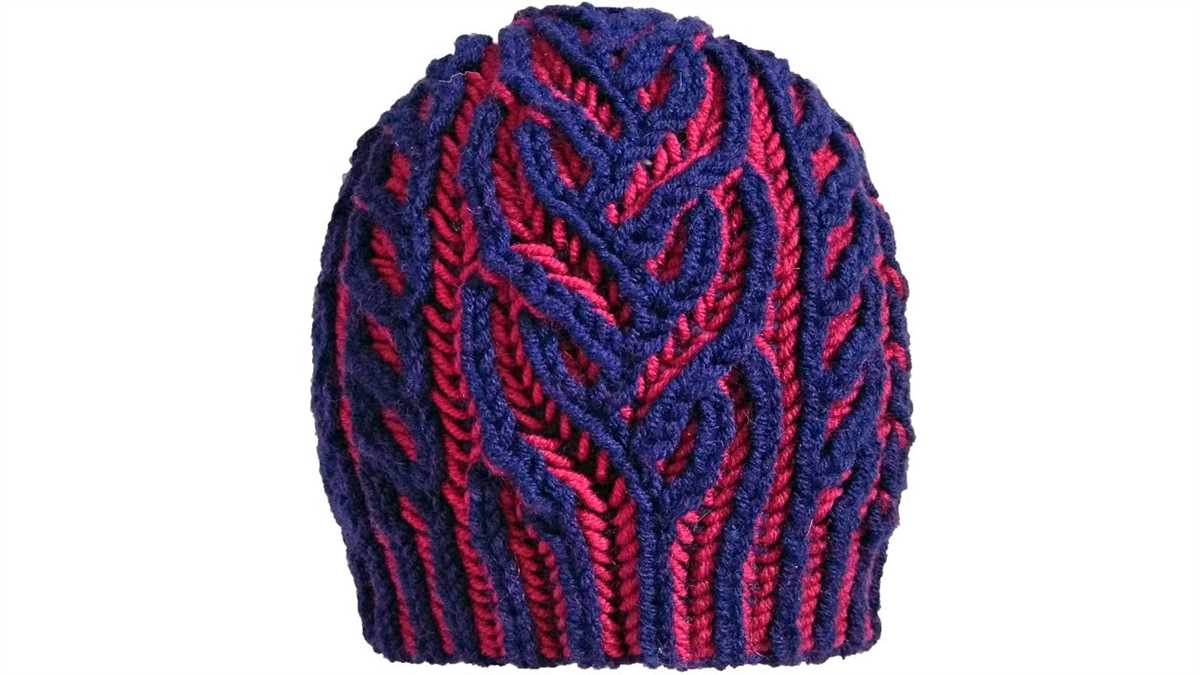 Brioche knitting hat patterns