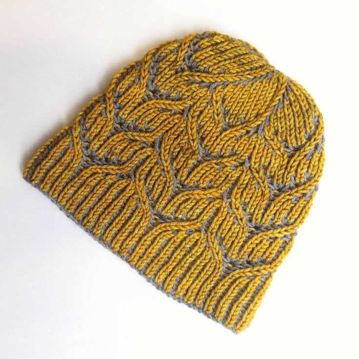 Brioche knitting hat patterns