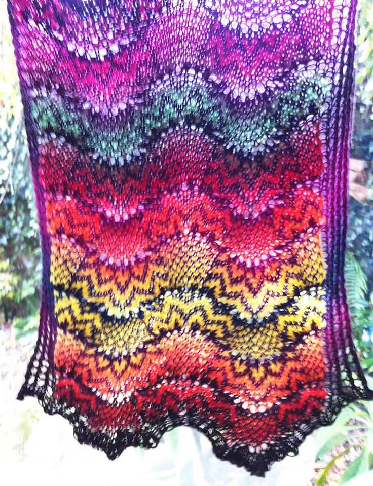 Brocade knitting pattern