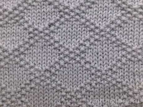 Brocade knitting pattern