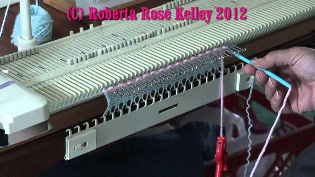 Brother kx350 knitting machine patterns