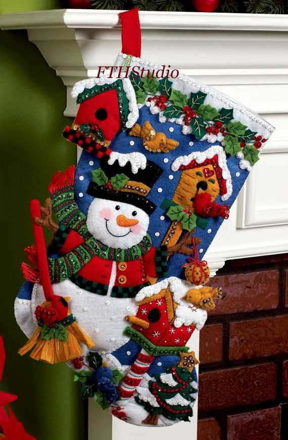 Bucilla knitted christmas stocking patterns