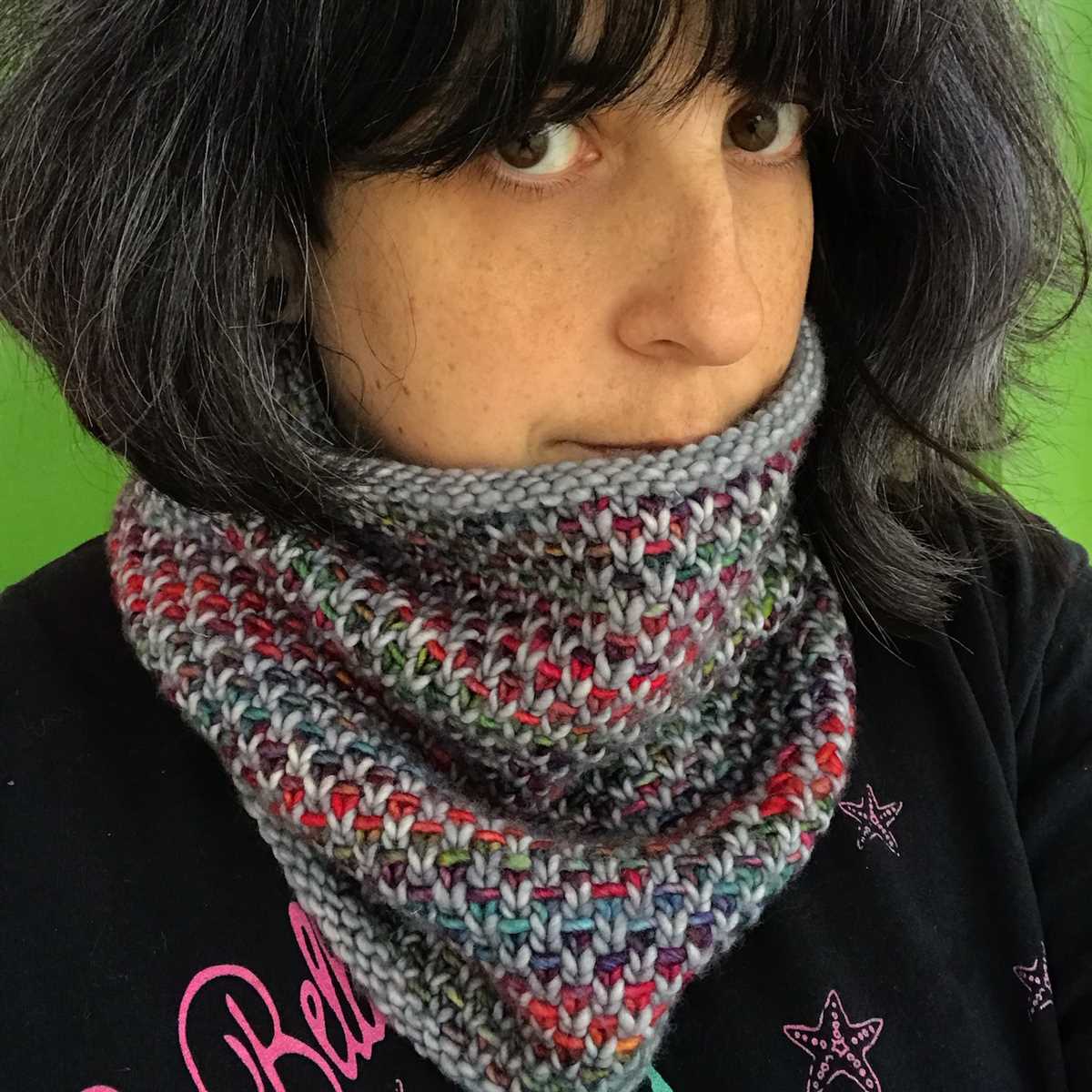 Bulky yarn cowl knitting patterns free