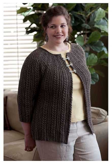 Bulky cardigan knitting pattern free