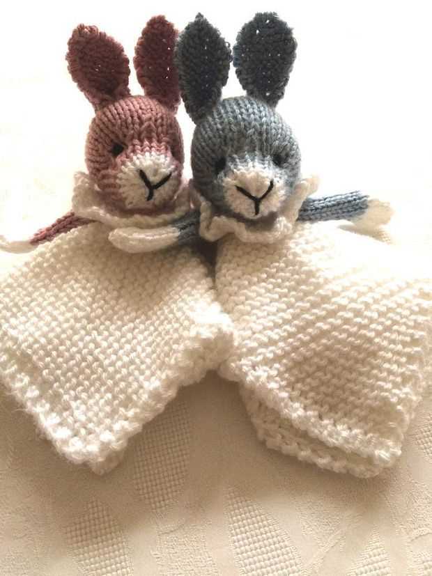Bunny blanket knitting pattern