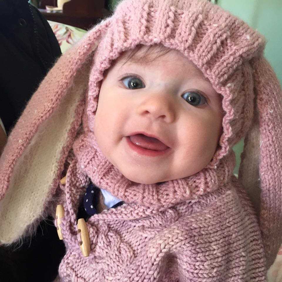 Bunny ears hat knitting pattern free