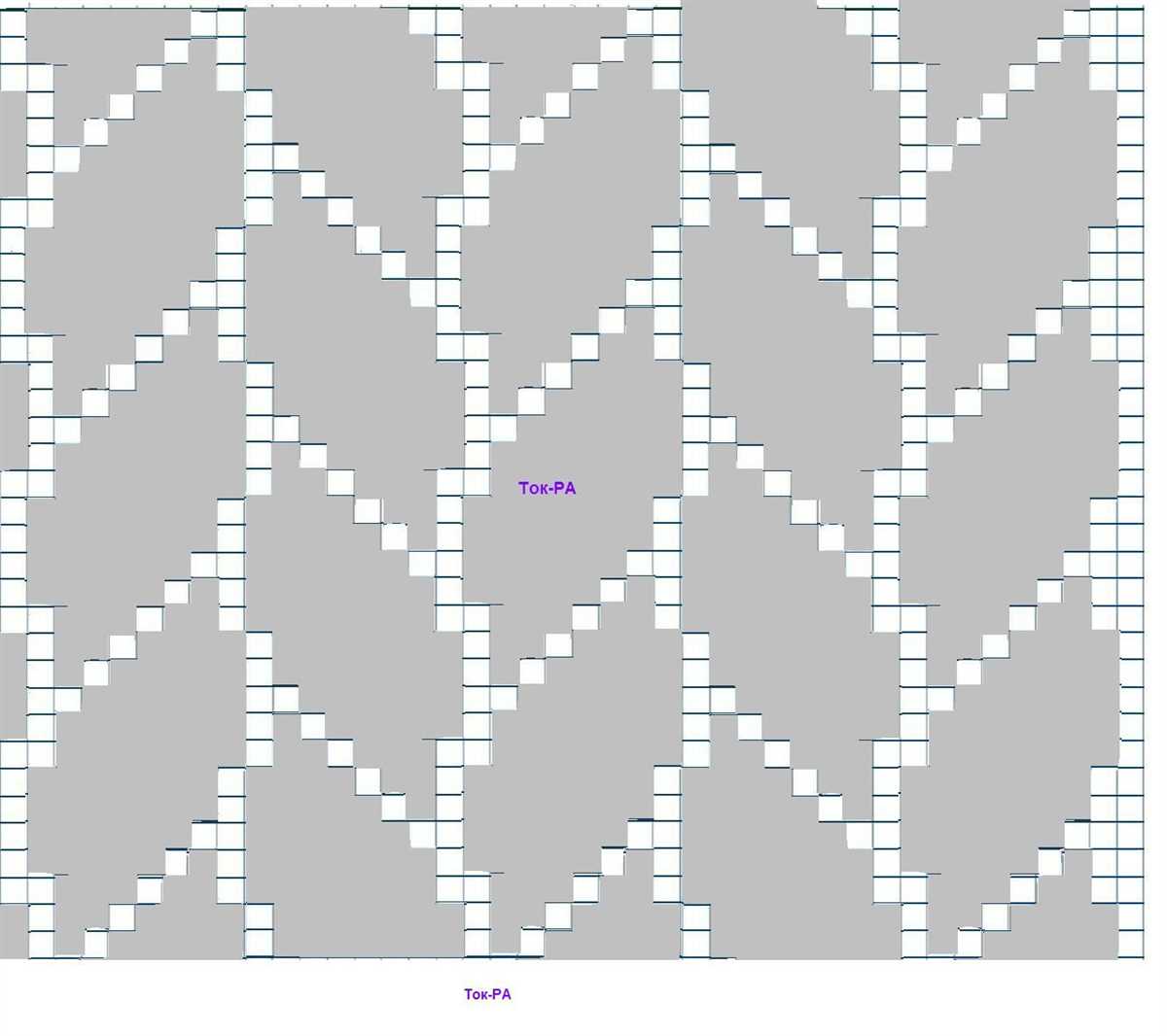 Cable braid knitting pattern