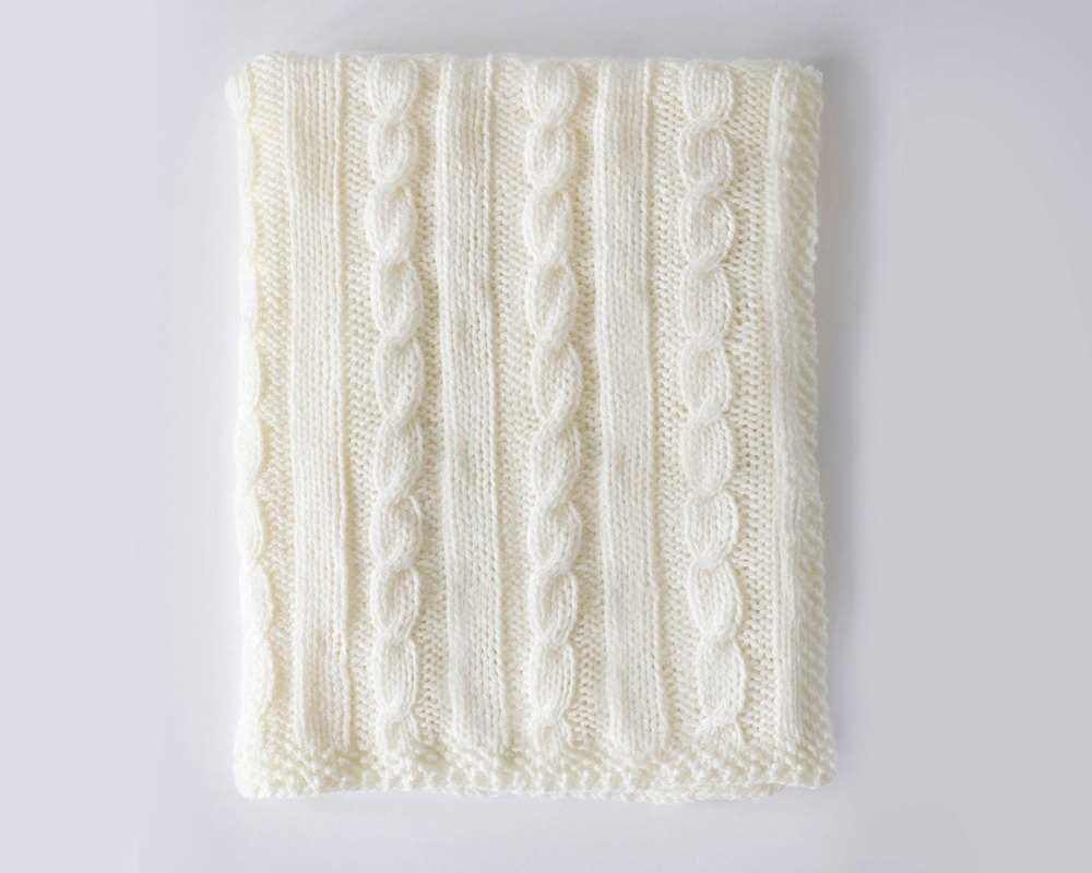 Cable knit blanket patterns
