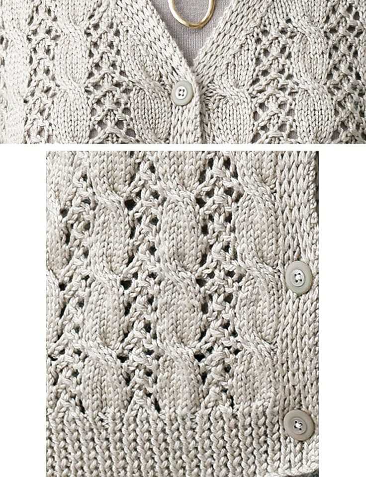 Cabled cardigan knitting pattern free