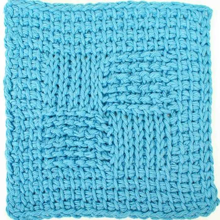 Can you use a knitting pattern for tunisian crochet