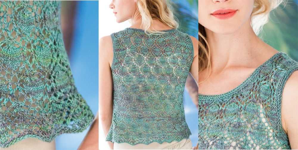 Cap sleeve knitting pattern