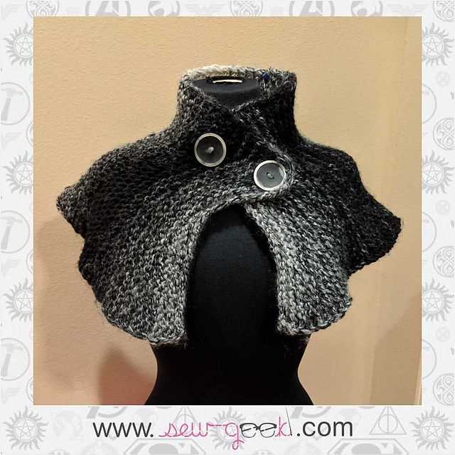 Capelet knitting pattern