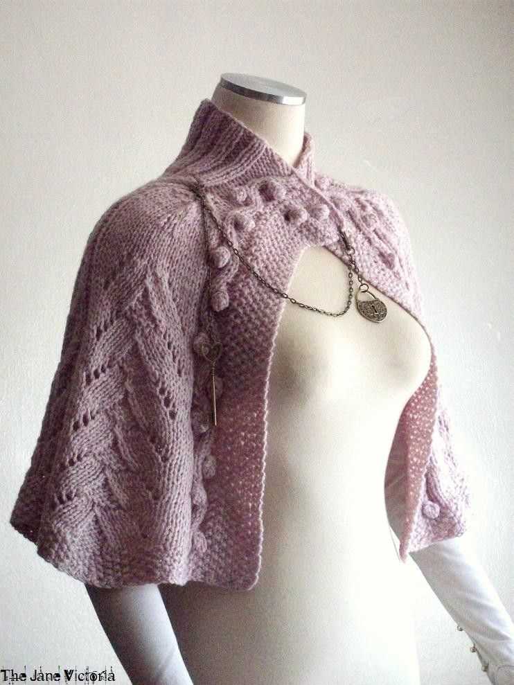 Capelet knitting pattern