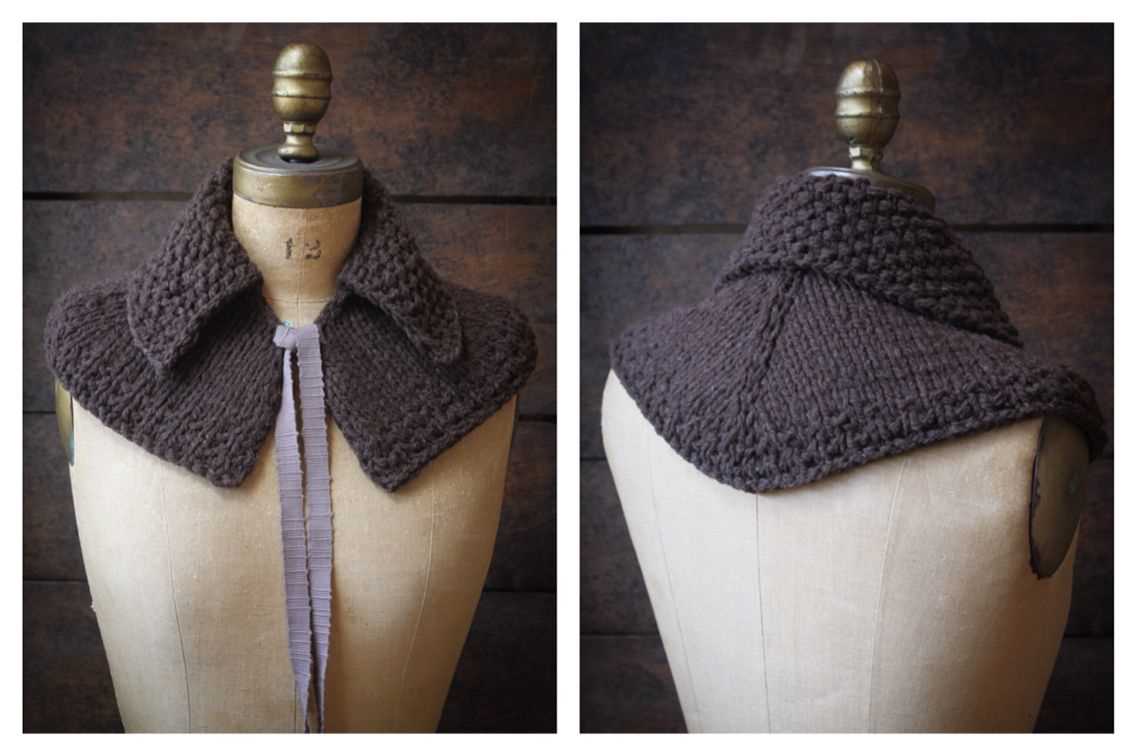 Capelet knitting pattern