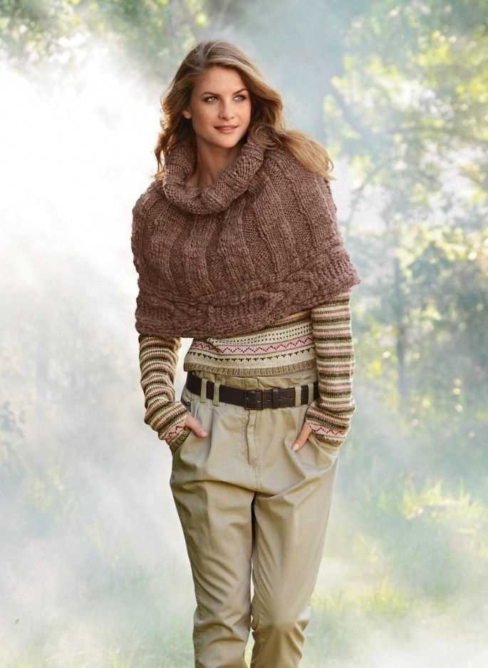Capelet knitting pattern