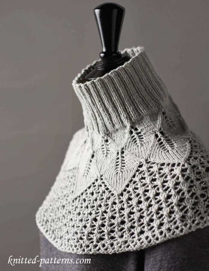 Capelet knitting pattern