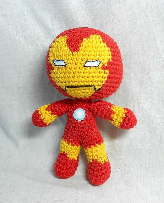 Captain marvel knitting pattern