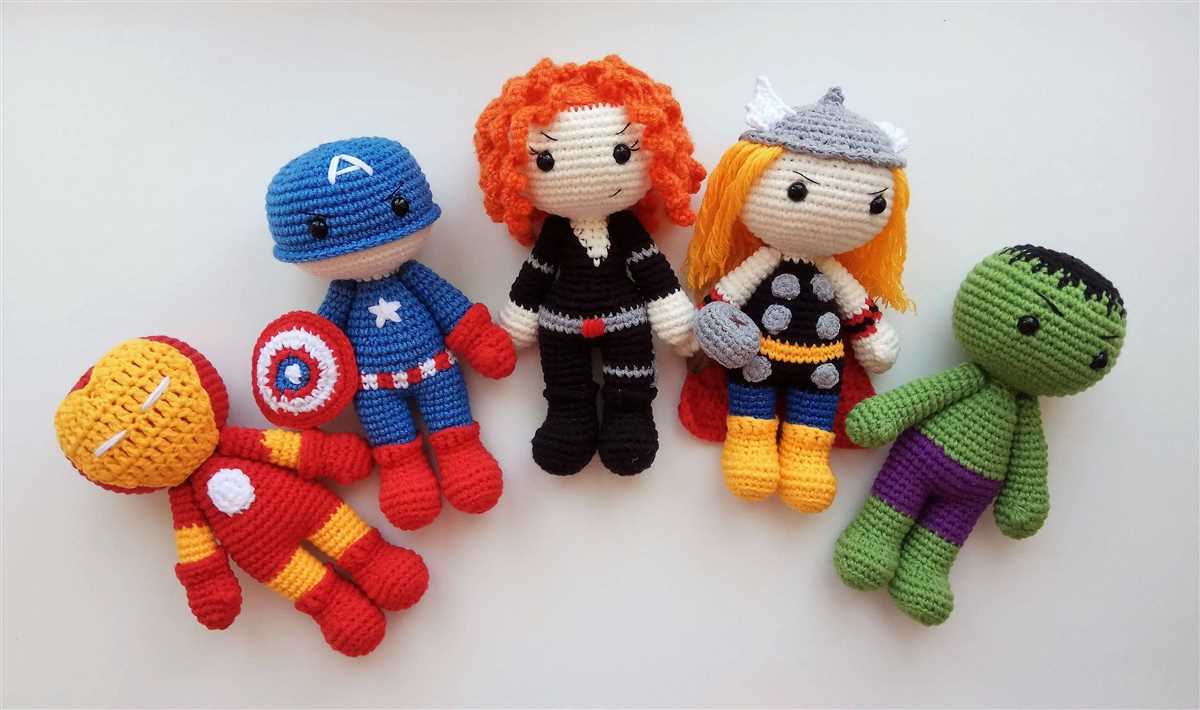Captain marvel knitting pattern