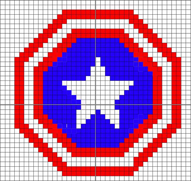 Captain marvel knitting pattern