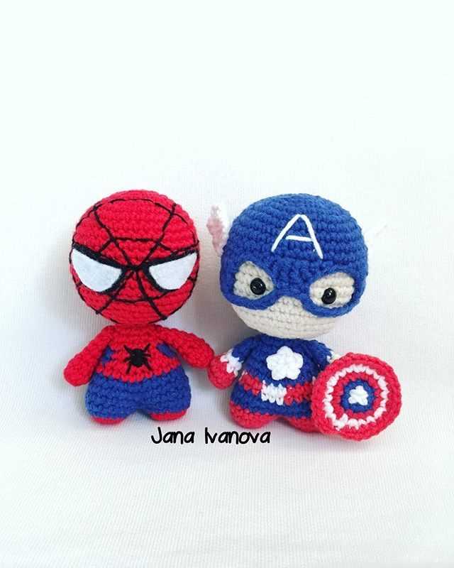Captain marvel knitting pattern