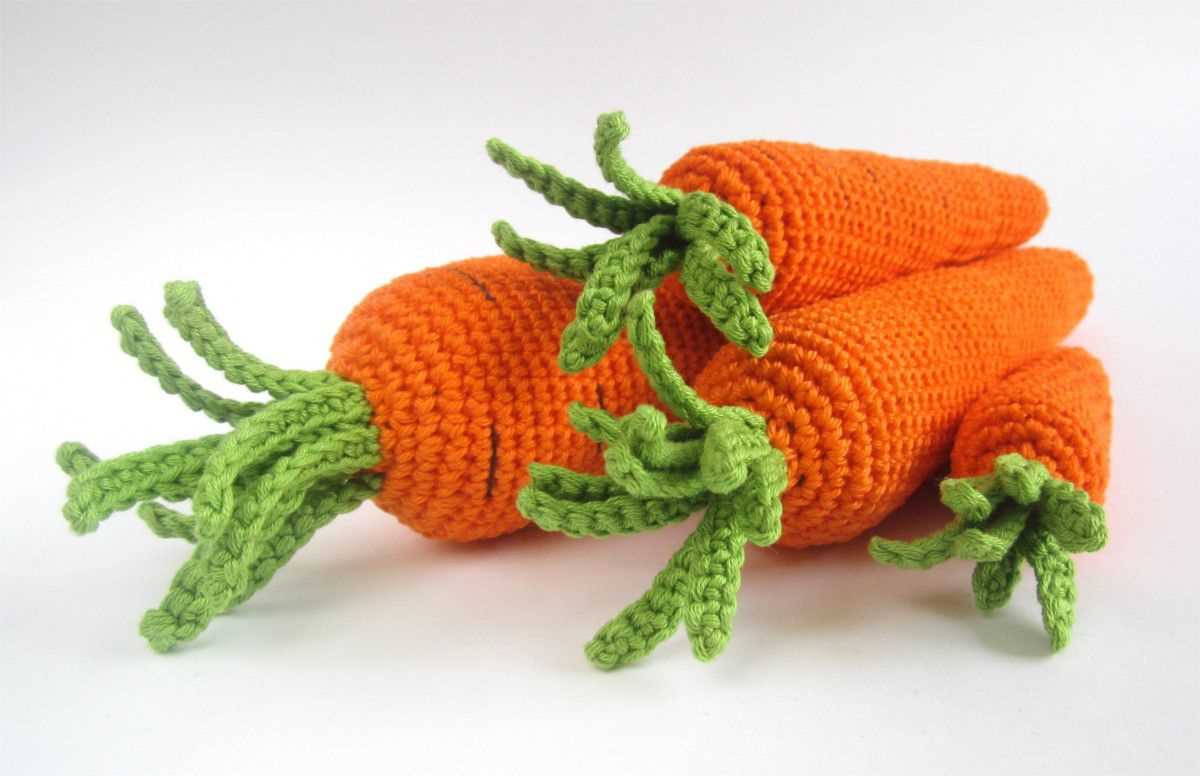 Carrot knitting pattern