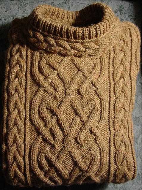 Celtic sweater knitting patterns
