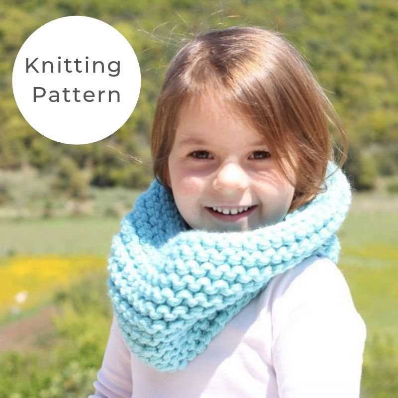 Child's scarf knitting pattern