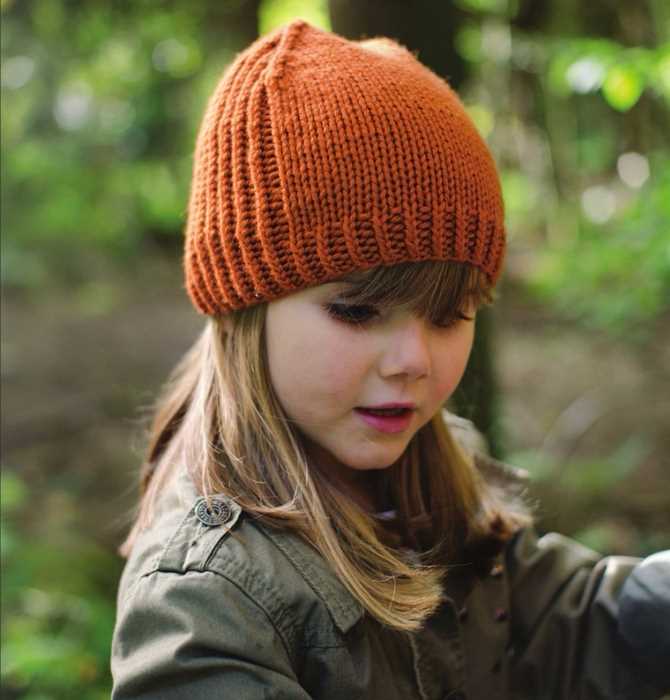 Child beanie knitting pattern