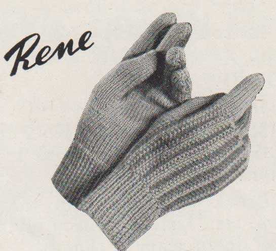 Children's fingerless gloves knit pattern