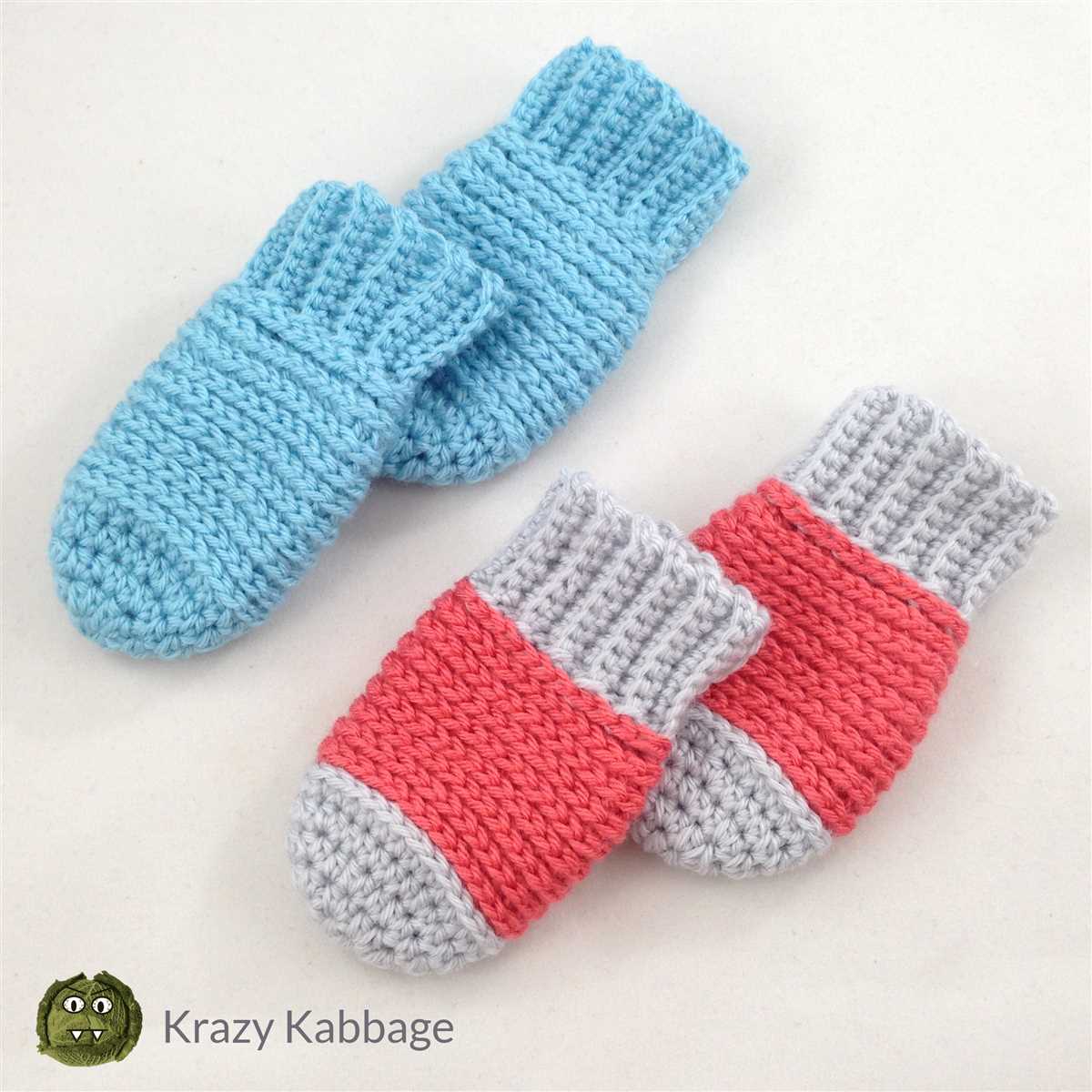 Childrens mittens free knitting patterns