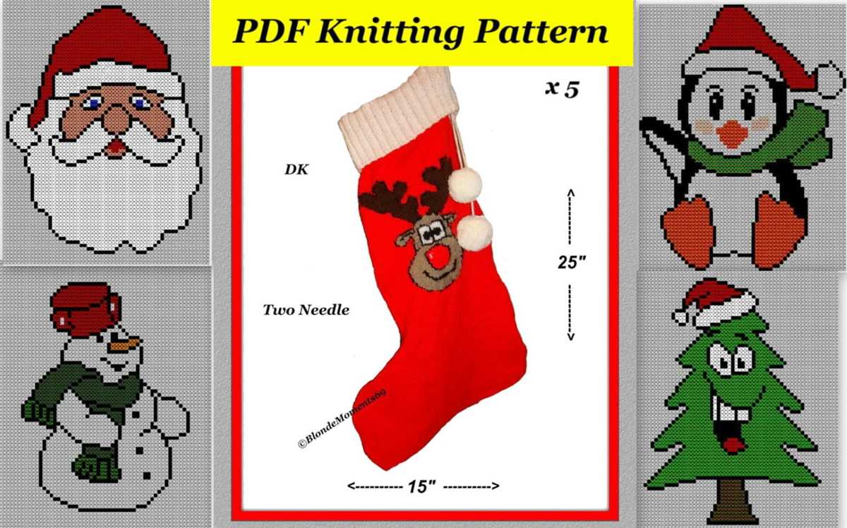 Christmas craft knitting patterns