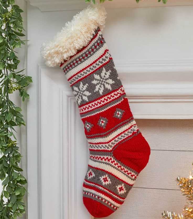 Christmas stocking knitted patterns