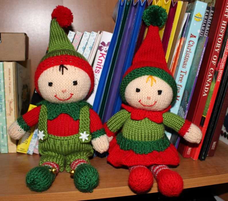 Christmas knitted toy patterns