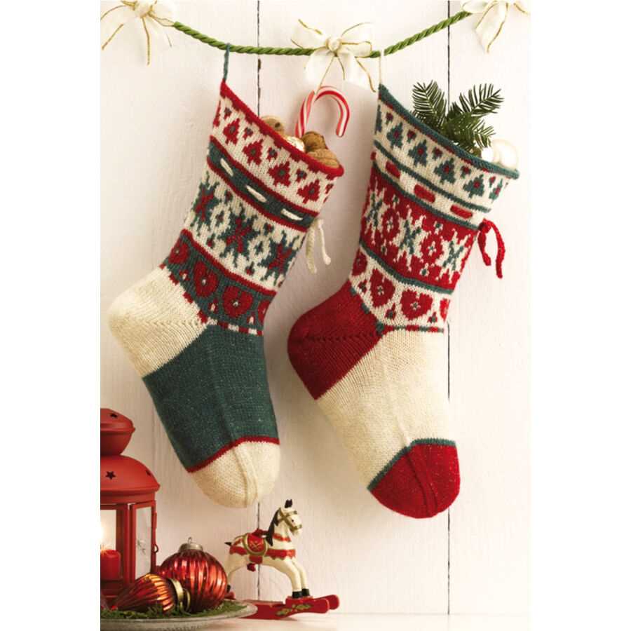 Christmas stocking knitted patterns