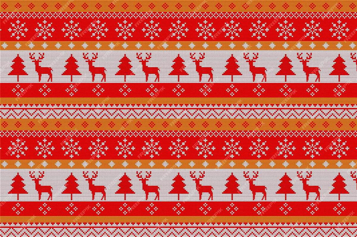 Christmas sweater patterns for knitting