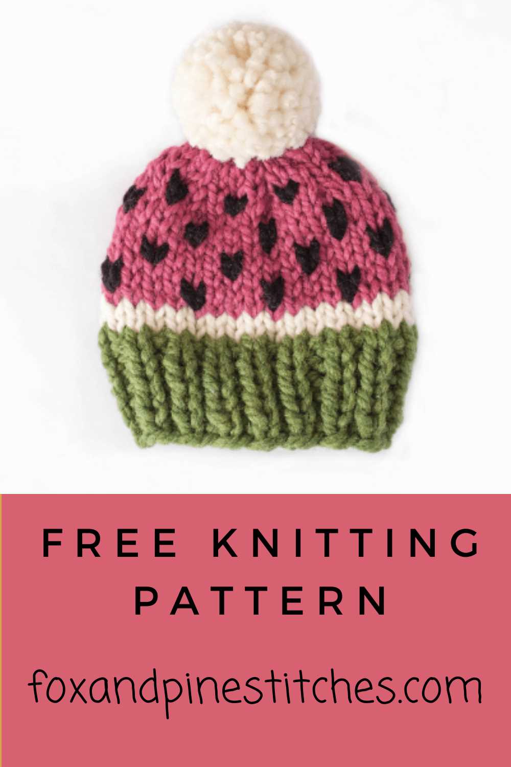 Chunky knit baby hat pattern free