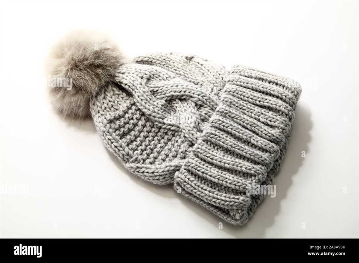 Chunky knit bobble hat pattern