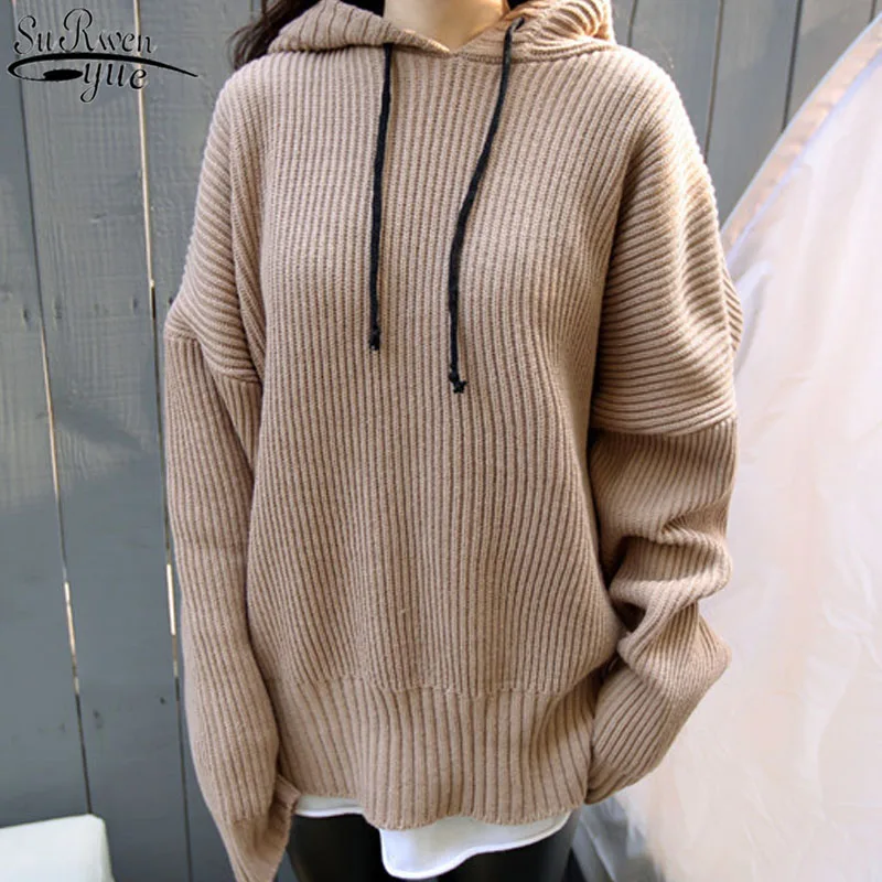 Chunky knit hoodie pattern