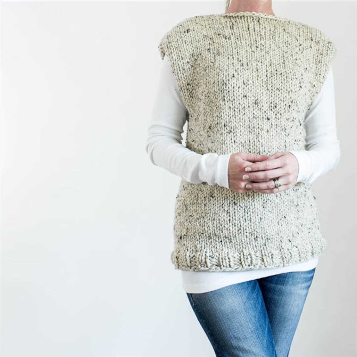 Chunky knit jumper pattern free