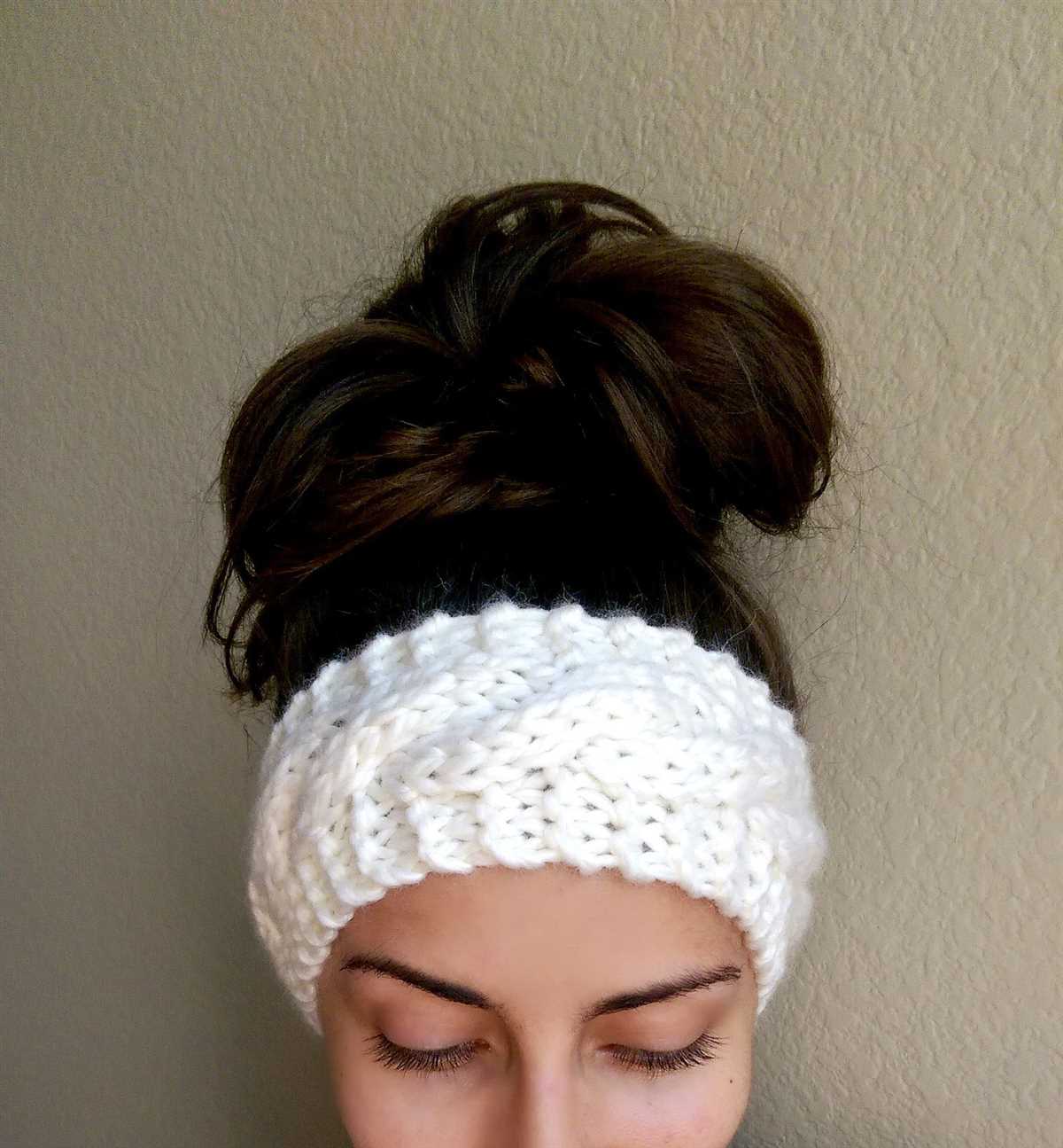 Chunky knitted headband pattern free